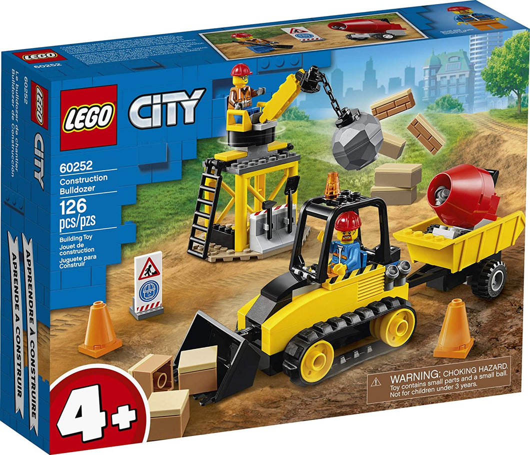 Kit De Construcción Lego City 60252 Bulldozer Original